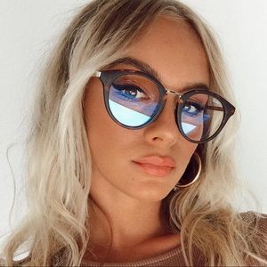 QUAY TORTOISE GOTTA RUN BLUE LIGHT GLASSES